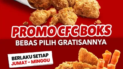Promo CFC Boks Akhir Pekan dengan Menu Gratis Pilihan