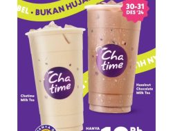 Promo Chatime Beli 2 Minuman Harga Hanya 19Ribu