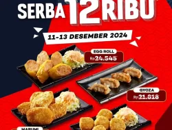 Promo Gokana Harga Spesial 12.12 Paket Serbu Serba 12Ribu