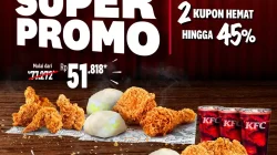 Promo KFC Kupon Super Promo Hemat Hingga 45%