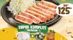 Promo Kimukatsu Gyukatsu Mantappu Set Hanya 125Ribu