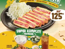 Promo Kimukatsu Gyukatsu Mantappu Set Hanya 125Ribu