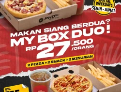 Promo PHD MY BOX DUO Harga Menu Hanya 27Ribu