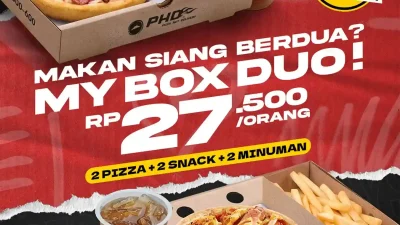 Promo PHD MY BOX DUO Harga Menu Hanya 27Ribu