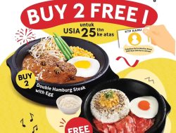 Promo Pepper Lunch New Year Big Deal Beli 2 Gratis 1