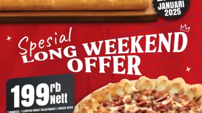 Promo Pizza Hut Spesial Long Weekend Offer Hanya 199 Ribu