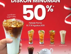 Promo Ta Wan Merdeka Dari Haus Diskon 50% Minuman