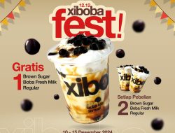 Promo Xiboba Harga Spesial 12.12 Beli 2 Gratis 1 Minuman