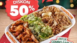 Promo Yoshinoya Payday Diskon 50% Combo Garlic Chicken Teriyaki