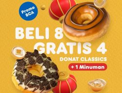 Harga Promo Dunkin Donuts 12 Donat + 1 Minuman Hanya 114 Ribu