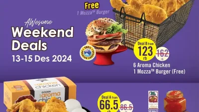 Promo AW Weekend Deals Terbaru 13 - 15 Desember 2024