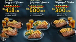 Promo Abuba Steak WagyuFest Berdua Harga Mulai 300 Ribu