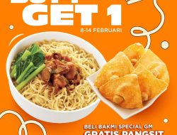 Promo Bakmi GM Beli Super Hemat Gratis 5 Pangsit Goreng