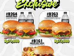 Harga Menu Burger Bangor Semua Varian Terbaru Maret 2025