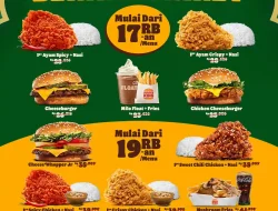 Promo Burger King Berkah Maret Harga Spesial Mulai 17 Ribu