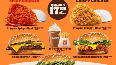 Promo Burger King JaJANUARI Hemat Harga Mulai 17Ribuan