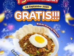Promo Dcost Spesial 19th Anniversary Gratis Bakmi Goreng