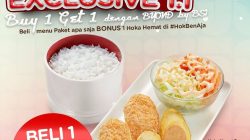 Promo Hokben Exclusive 1.1 Beli 1 Gratis 1 Hoka Hemat