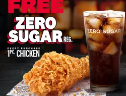 Promo KFC Beli Ayam 18Ribu Gratis Coke Zero Sugar Regular