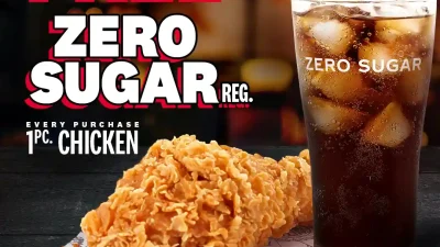 Promo KFC Beli Ayam 18Ribu Gratis Coke Zero Sugar Regular