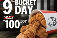 Promo KFC Bucket Day 9Pcs Ayam hanya 100Ribu