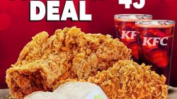 Promo KFC Monday Deal Paket 2 Ayam Harga Hanya 45 Ribu