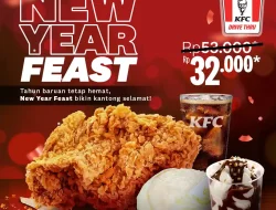 Promo KFC New Year Feast Paket Menu Ayam Hanya 32Ribu