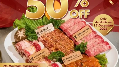 Promo KOBA BBQ Crazy Deals 12.12 Diskon Hingga 50%