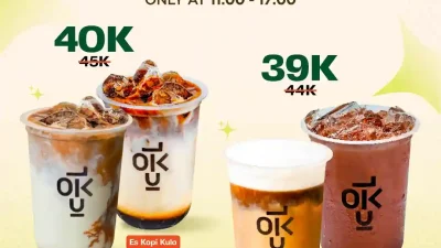 Promo Kedai Kopi Kulo Happy Kulo Hours 2 Cup 39Ribu