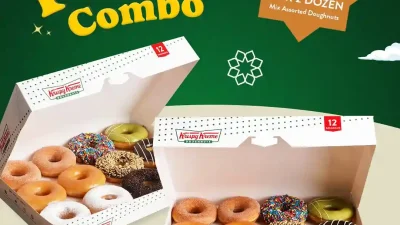 Promo Krispy Kreme Party Combo 2 Dozen Harga Hanya 178 Ribu