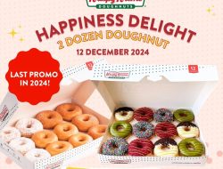 Promo Krispy Kreme Spesial 12.12 Beli 2 Lusin 100Ribu