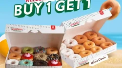 Promo Krispy Kreme Weekend 2 Lusin Donat Hanya 119Ribu