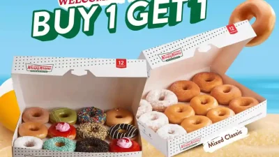 Promo Krispy Kreme Weekend 2 Lusin Donat Hanya 119Ribu