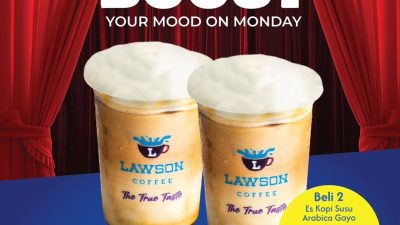 Promo Lawson Harga Spesial Minuman Hanya 12Ribu Per Cup