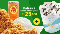 Promo McDonalds Paket Panas 2 Harga Hanya 25 Ribu