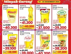 Promo Minyak Goreng Murah Indomaret 19 – 25 Desember 2024