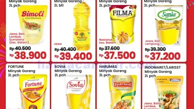 Promo Minyak Goreng Murah Indomaret 26 Des – 1 Jan 2025