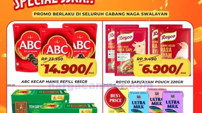 Promo Naga Swalayan Weekday Terbaru 16 – 19 Desember 2024