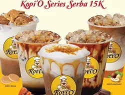 Promo Roti O Menu Kopi O Series Harga Serba 15Ribu