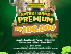 Promo Taman Safari Bogor Safari Siang Premium Hanya 200 Ribu