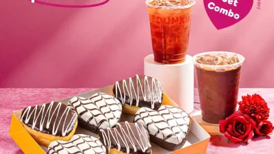 Harga Promo Dunkin Donuts 6 Donat + 2 Minuman Hanya 90 Ribu