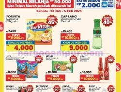 Promo Indomaret Harga Heboh Periode 22 – 28 Januari 2025