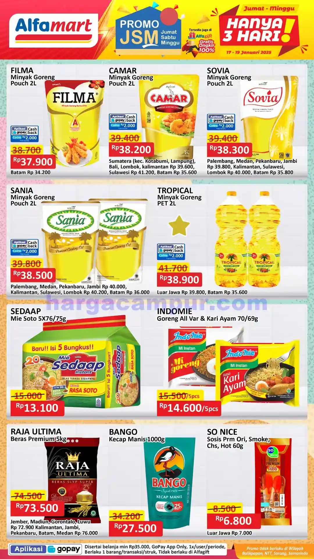 Katalog Promo JSM Indomaret, Alfamart, & Superindo 17-19 Januari 2025:Minyak Goreng Cuma Rp30 Ribuan