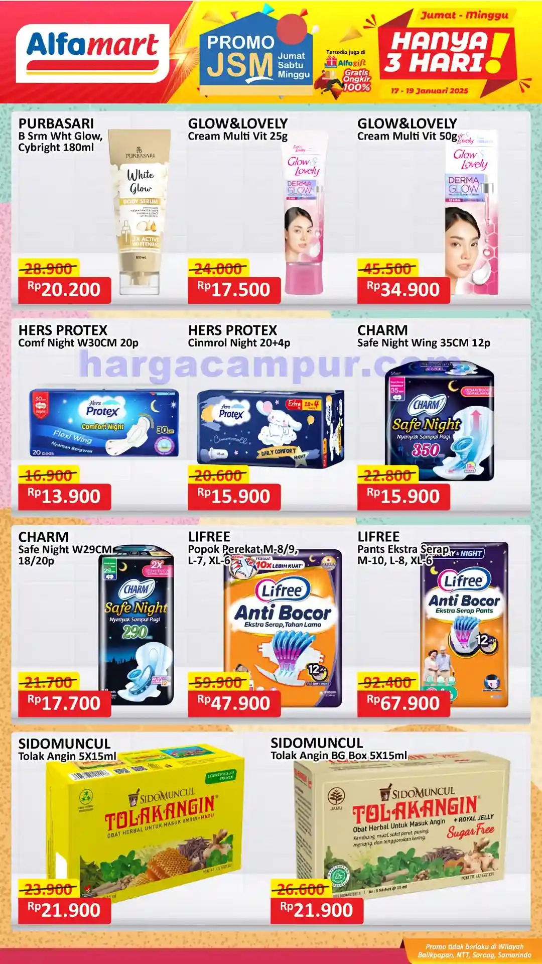 Katalog Promo JSM Indomaret, Alfamart, & Superindo 17-19 Januari 2025:Minyak Goreng Cuma Rp30 Ribuan