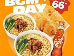 Promo Bakmi GM Day Harga Spesial 66 Ribuan 20 Februari 2025