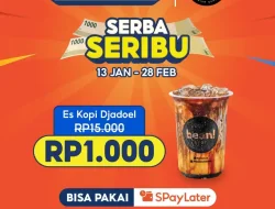 Promo Beanspot Spesial Es Kopi Djadoel Hanya Seribu