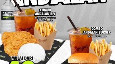 Promo Burger Bangor Gajian Harga Paket Mulai 40 Ribu