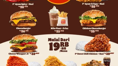 Promo Burger King FebruWOWri Hemat Harga Mulai 17Ribuan