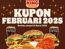 Promo Burger King Kupon Diskon Terbaru Maret 2025