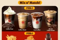 Promo Burger King Paket Kopi & Ngemil Harga Mulai 20 Ribu